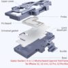 QianLi iSocket 4 in 1 Test Fixture for iPhone 12 / 12 Pro / 12 Pro Max / 12 mini - Image 5