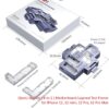 QianLi iSocket 4 in 1 Test Fixture for iPhone 12 / 12 Pro / 12 Pro Max / 12 mini