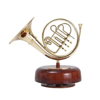 French Horn Music Box