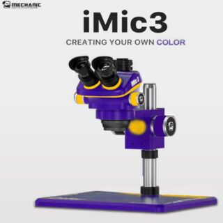 Mechanic MIC3-B11 Microscope with 0.5x Lens (Blue)