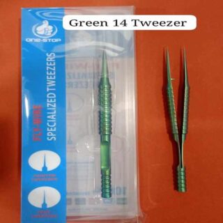 Fly-wire Green 14 Tweezer