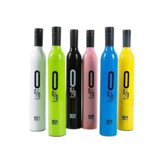 Folding Umbrella Wine Bottle Shape