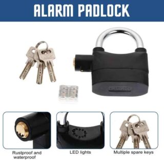 Anti-Theft larm Waterproof Padlock
