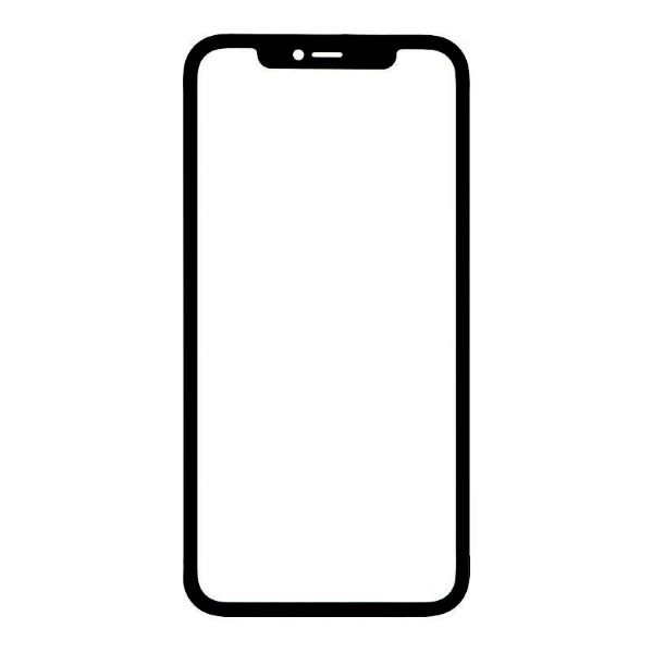 Front Glass for Apple iPhone 11 - Black - Image 2
