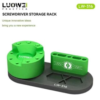 Luowei LW-316 360° Rotating Storage Rack for Screwdriver Tweezers Storage
