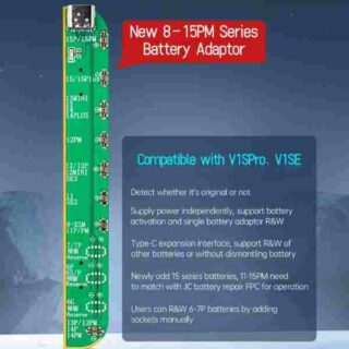 JC V1SE / V1S Pro Battery Adaptor for iPhone 8 - 15 Pro Max