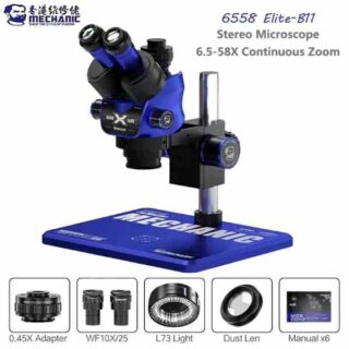 Mechanic 6558 Elite B11 Microscope with Large Base
