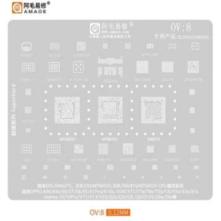 Amaoe OV8 BGA Reballing Stencil