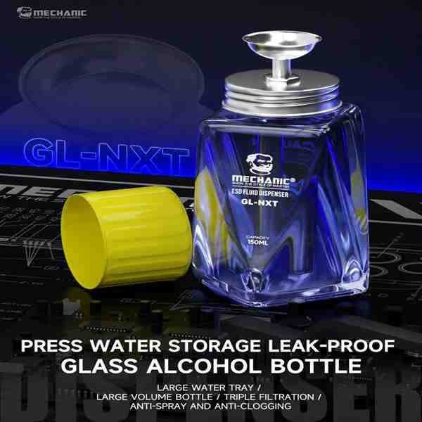 Mechanic GL-NXT Glass Alcohol Bottle - Image 2
