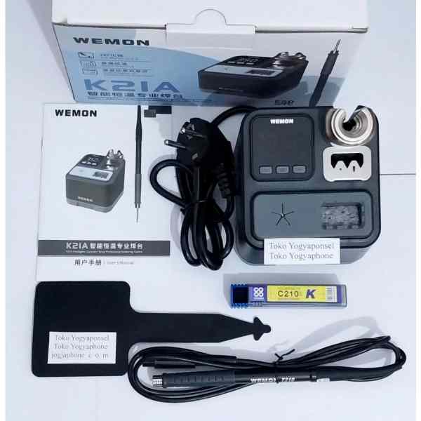 Wemon K21A soldering set soldering station solder T210 C210 - Image 5