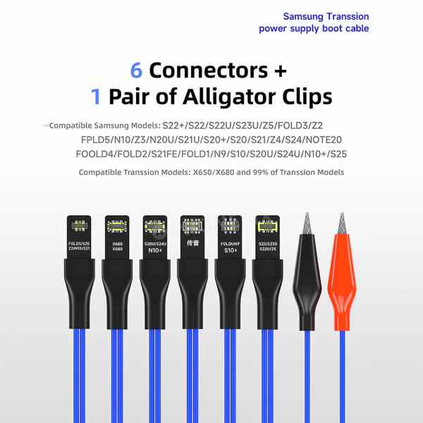 Mechanic Power St7 Samsung & Transsion Full Range Power Boot Cable - Image 2