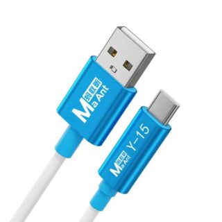 MaAnt Y-15 Charging/Brush/Data Transmission 3 in 1 Cable for iPhone 15 Series