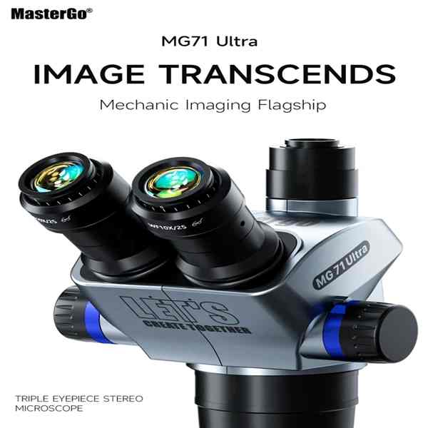 Mastergo MG 71 Ultra Trinocular Stereo Microscope - Image 4