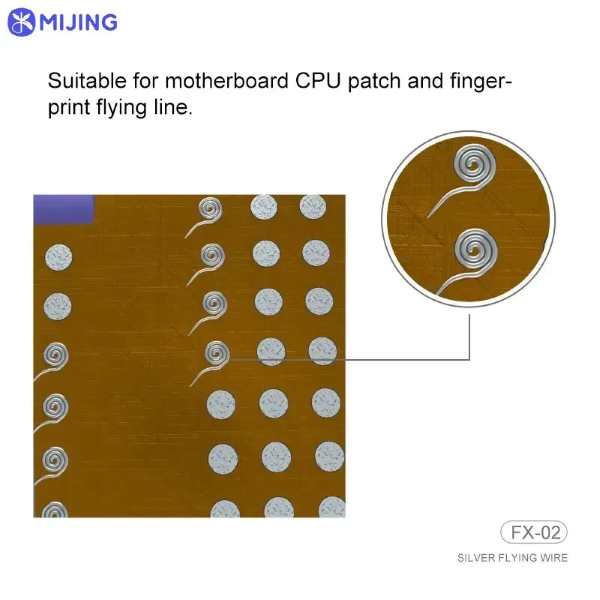 MiJing FX-02 Silver Flying Wire 0.02mm/100M - Image 3