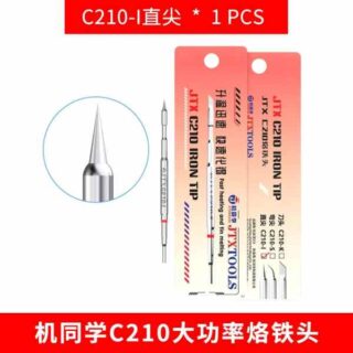 JTX high power C210-I soldering iron tip C210 incisive tip