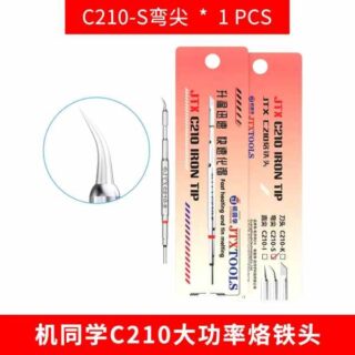 JTX high power C210-S soldering iron tip C210 incisive tip