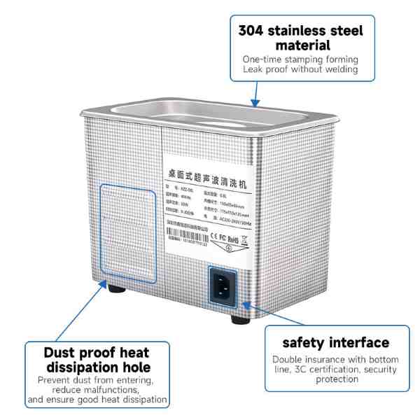 XZZ Ultrasonic Cleaner - Image 2