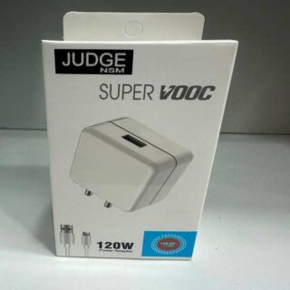 Judge Nsm Super Vooc 120W Adapter  With Cable (Maximum 10 Pis)