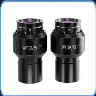 WF10X/25 Eyepieces For Microscope ( 1 Pair)