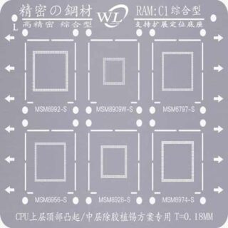 WL RAM: C1 Stencil