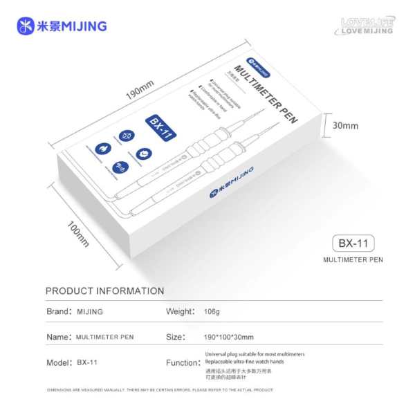 MIJING BX-11 multimeter pen - Image 3
