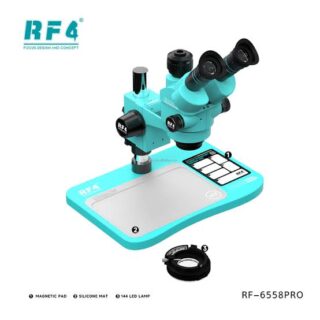 RF4 RF 6558 PRO Industrial 6.5 58X Trinocular Microscope