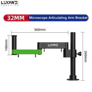 Luowei LW-017 Force God Microscope Arm Bracket 360 Heavy Duty All Metal Adjustable Microscope Stand