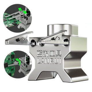 Lanrui B17 Bright Warcraft King Metal Clamp for Clamping Irregularly Shaped Motherboards