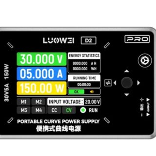Luowei D2 Auto Constant Current Constant Voltage Portable Curved Power Supply