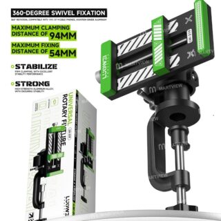 Luowei LW-319 Mobile Phone Universal 360 Degree Rotary Fixture with Support Frame