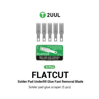 2UUL DA28 FlatCut Solder Pad Glue Removal