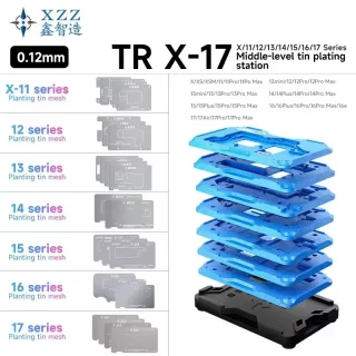 XZZ TR 26in1 BGA Repair Template Steel Mesh Middle