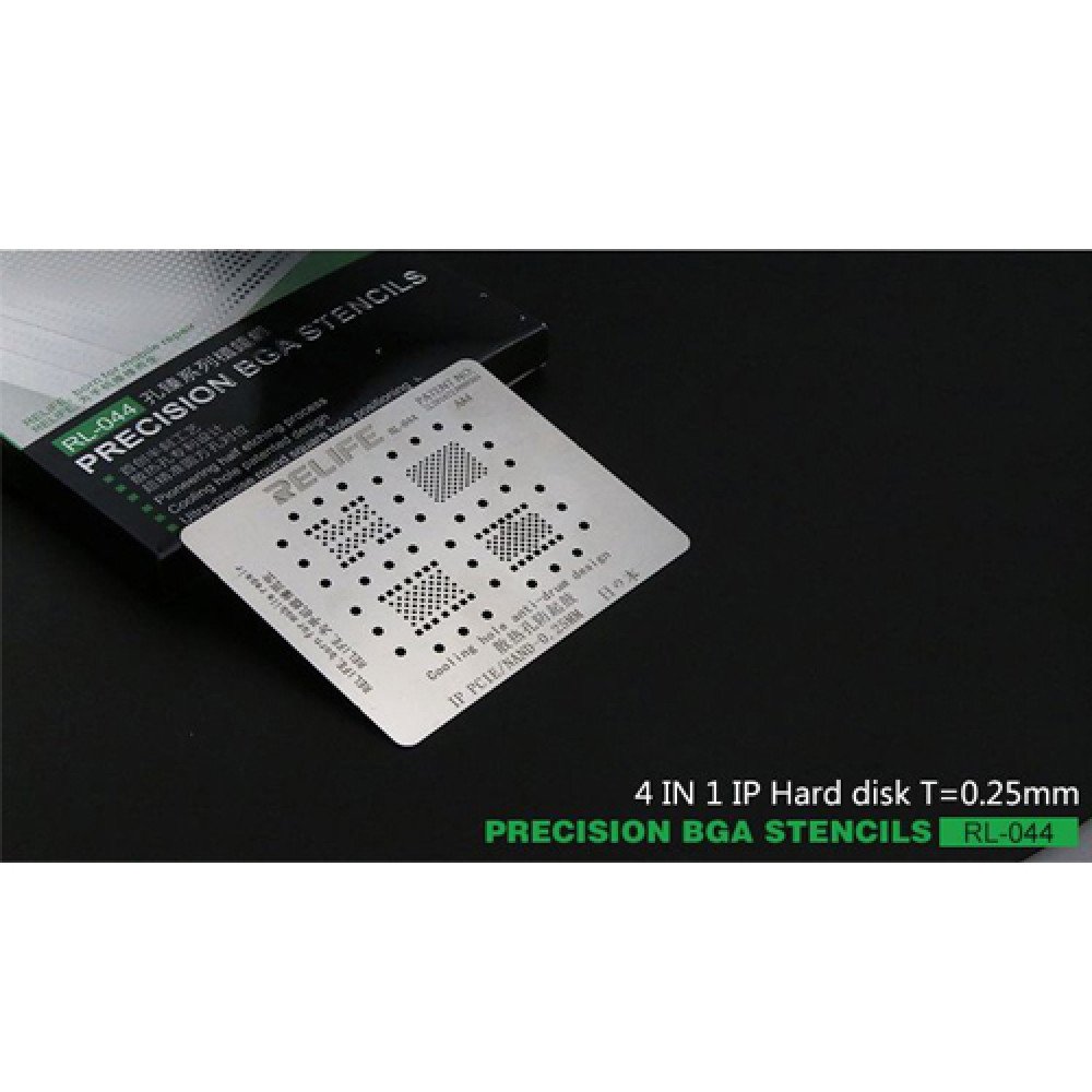 0.12MM STENCILS PLATES FOR IPHONE 4 IN 1 STORAGE IC ( NAND IC )