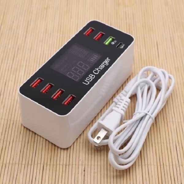 A9+ Multi-function Charging Station Smart Charger - Image 2