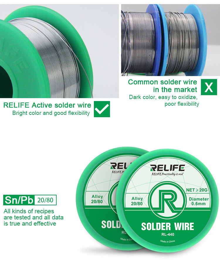 RELIFE RL-440 Soldering Wire 0.3MM - Image 4