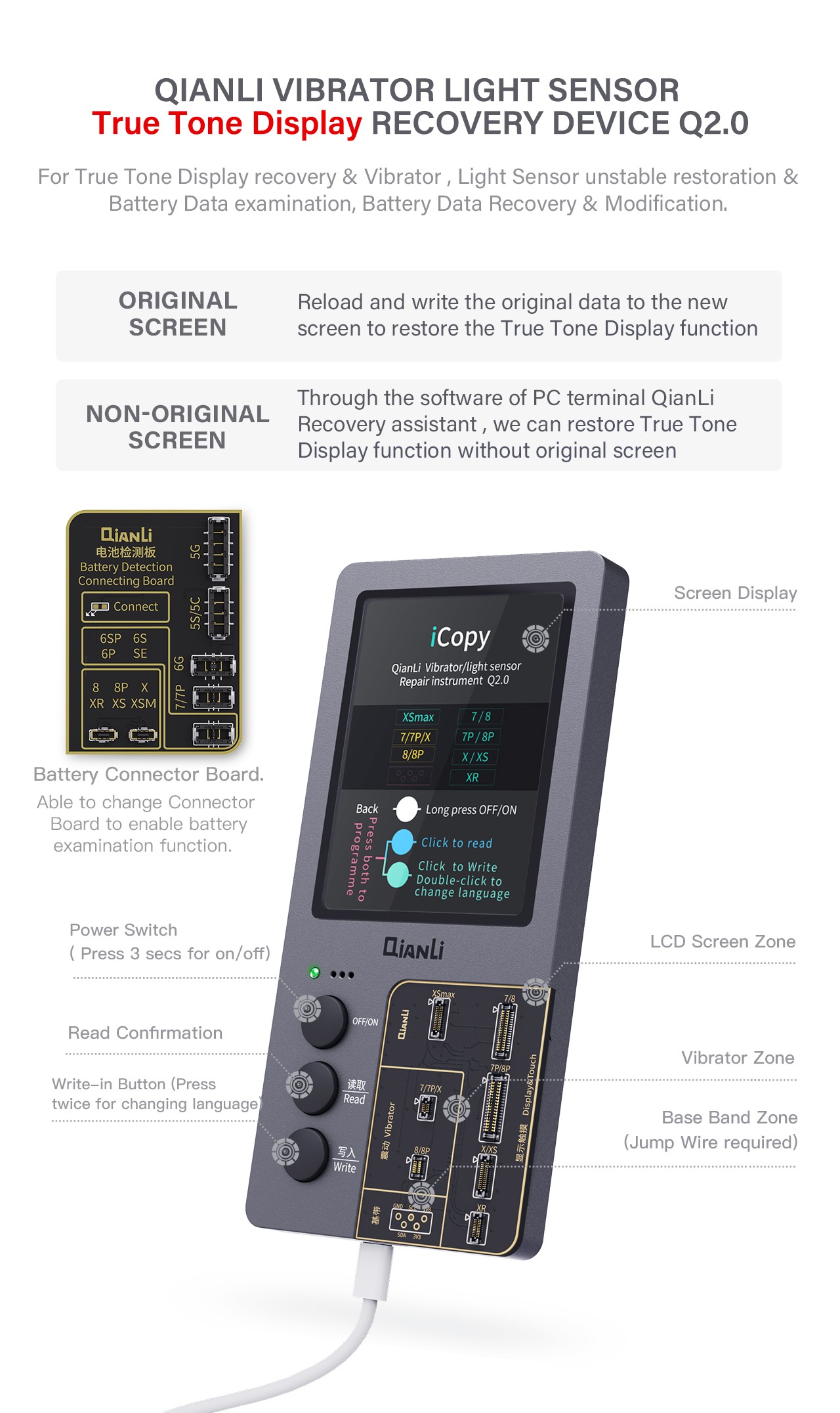 QianLi iCopy Plus V2.1 True Tone - Image 3