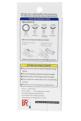 MEGNIFIER Glass with 6 LED LIGHTS/TH-600559 - Image 3