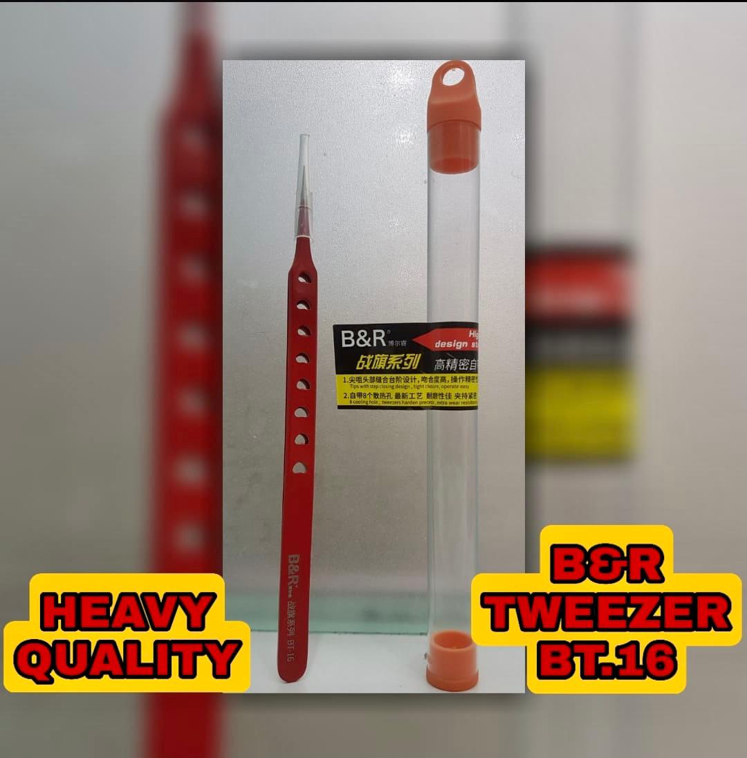 B&R TWEEZER BT-16 HiGH PRECISE TWEEZER