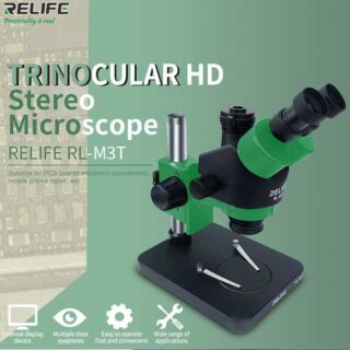 RELIFE RL-M3T Trinocular Microscope With 0.5x