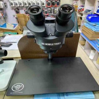 MK Trinocular Stereo Microscope With  Zooming