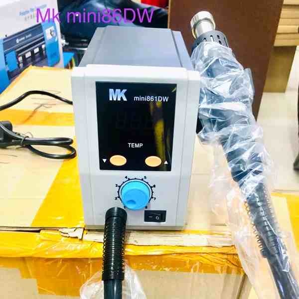 MK Mini 861DW free soldering station BGA rework SMD hot air gun