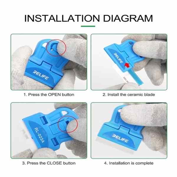 RELIFE RL-023A Ceramic Glue Removal Holder - Image 5