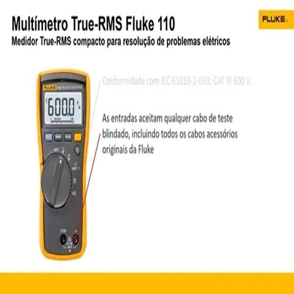 Fluke 110 True RMS Digital Multimeter - Image 3