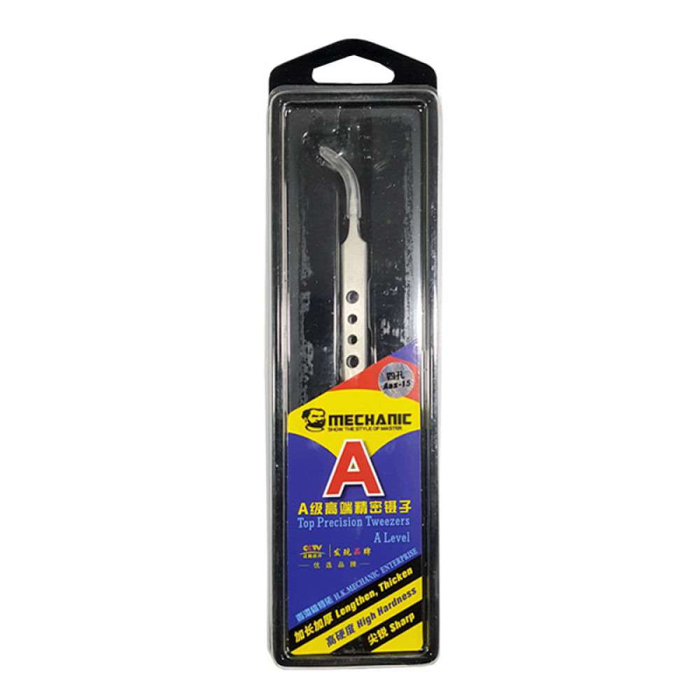Mechanic AAS-15 Precision Curved Tweezers