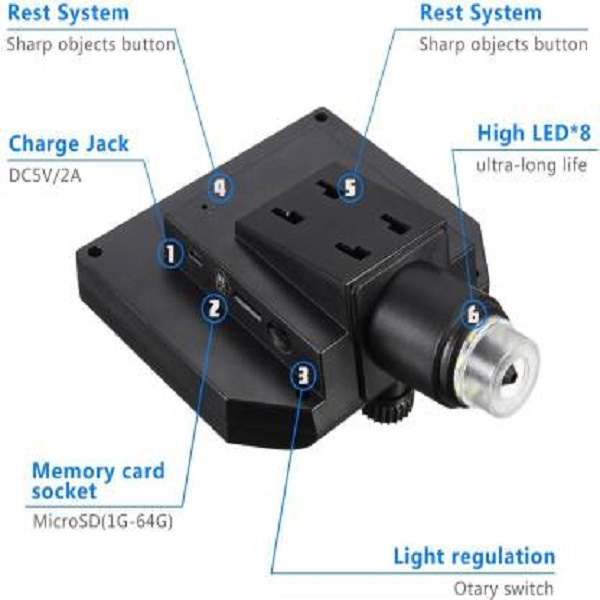 Portable LCD Digital Microscope 4.3 Inch - Image 4