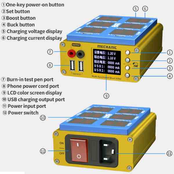 MECHANIC iShort Max Mobile Phone Motherboard Short-Circuit Repairer Tool - Image 3