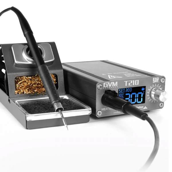 GVM T210 Digital Display Adjustable Soldering Station 2S Melting Tin