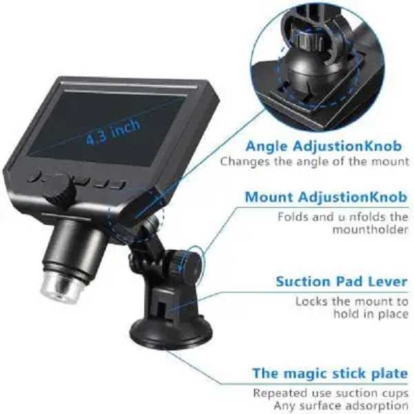 Portable LCD Digital Microscope 4.3 Inch - Image 2