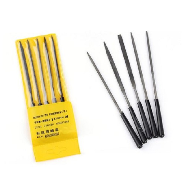 Precision Needles Files 5 Pieces