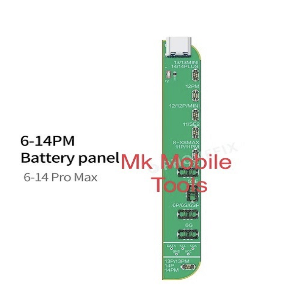 JC V1SE WI-FI Programmer Battery Panel